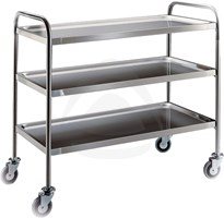 Stainless Steel Service Trolley