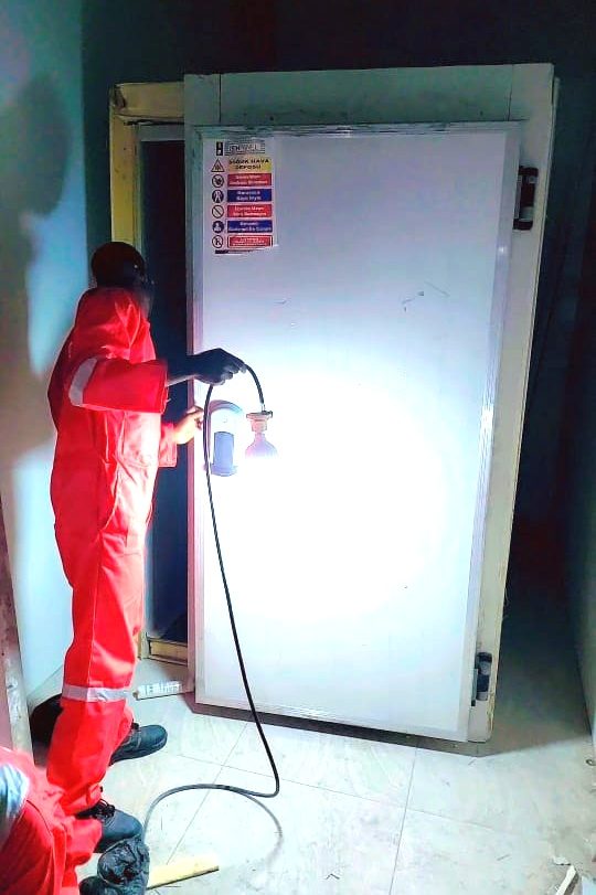 Cold room installation