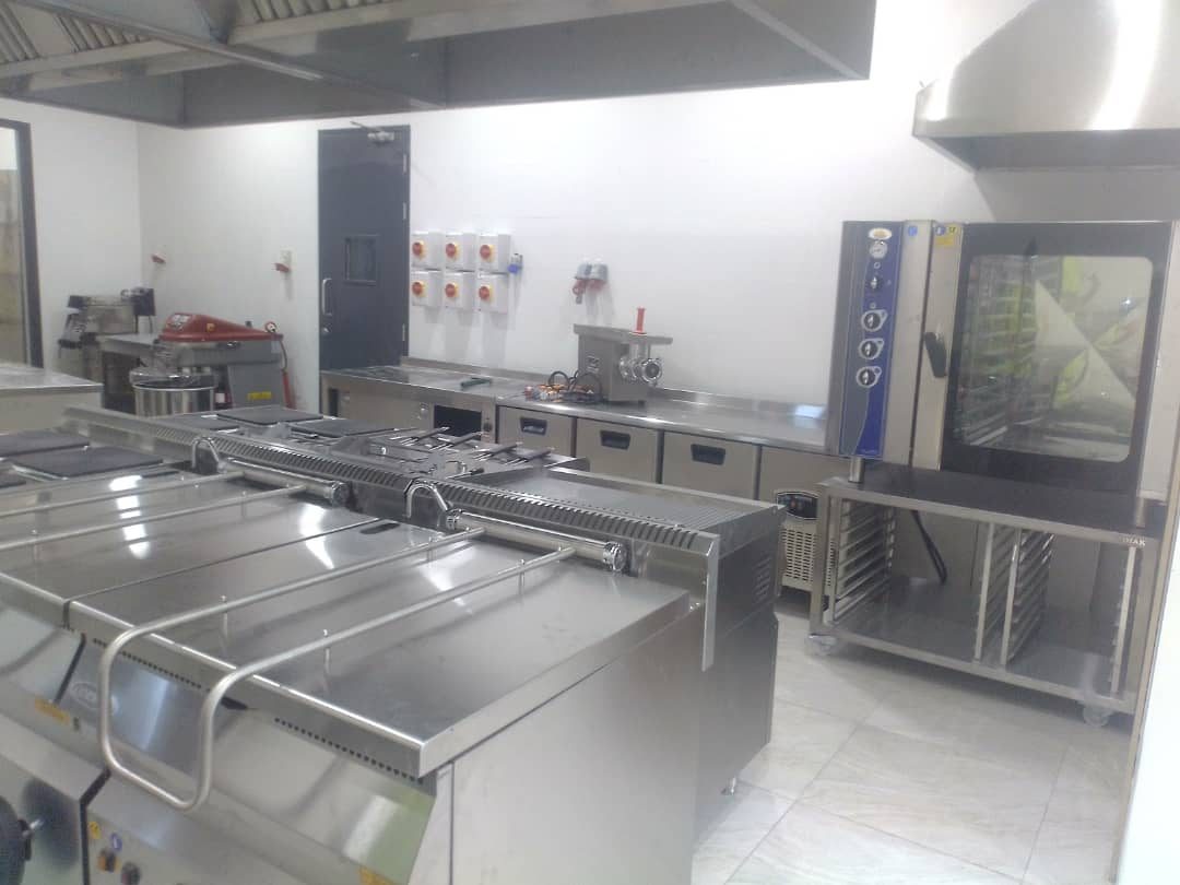 Industrial Cooking Island