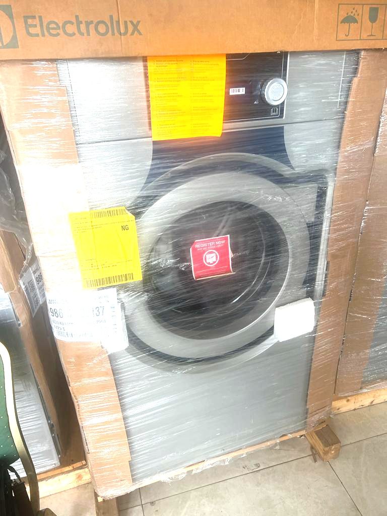 Laundry equipment delivery