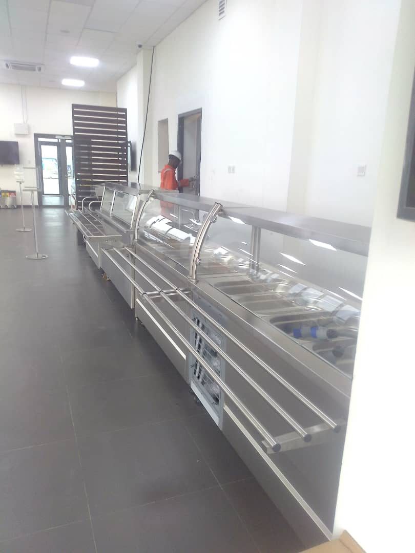 Servery line installation