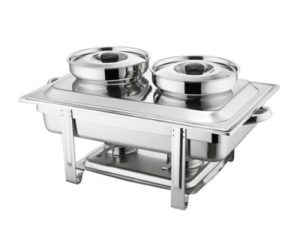 Chafing Dishes with Various Types and Sizes