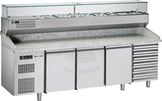 Pizza Refrigerated Counter kitchen equipment