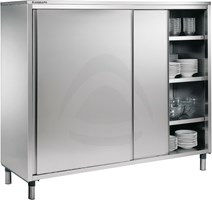 Storage Cabinet with Sliding Doors kitchen equipment